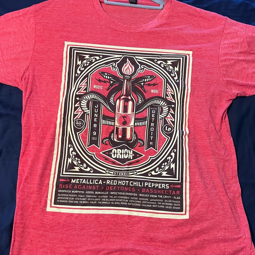 Metallica Orion Festival Concert T-Shirt